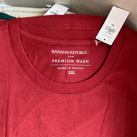 Banana Republic Mens T shirts Set of 3 NWT - Picture 4 of 8